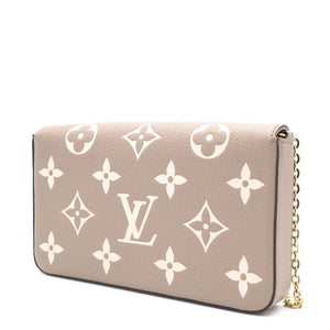 Empreinte Monogram Giant Felicie Pochette Tourterelle Creme