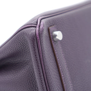 Togo Birkin 25 Purple