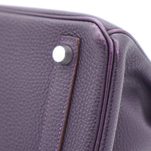 Togo Birkin 25 Purple
