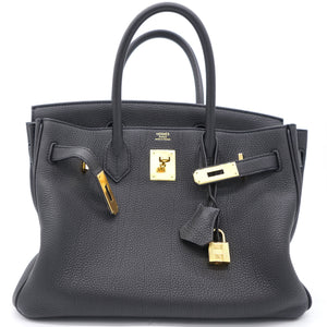 Togo Birkin 30 Black
