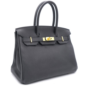 Togo Birkin 30 Black