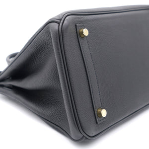 Togo Birkin 30 Black