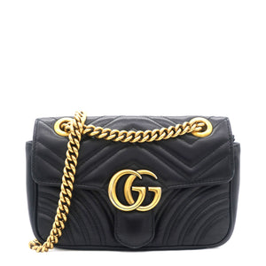 GG Marmont Matelasse Mini Black