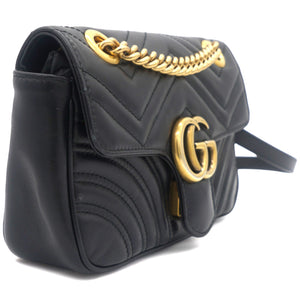 GG Marmont Matelasse Mini Black