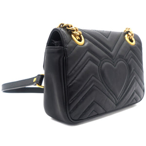 GG Marmont Matelasse Mini Black