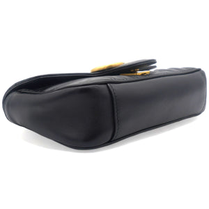 GG Marmont Matelasse Mini Black