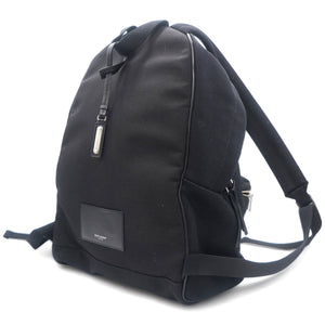 Black Fabric Backpack