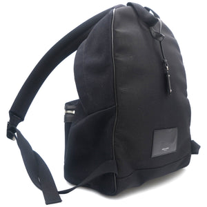 Black Fabric Backpack