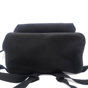 Black Fabric Backpack
