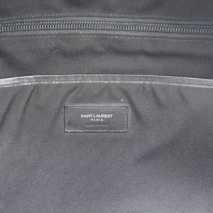 Black Fabric Backpack
