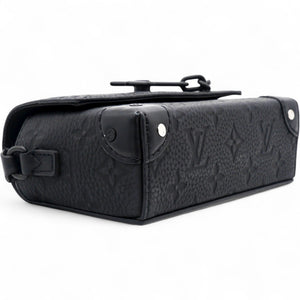 Taurillon Monogram Steamer Wearable Wallet Black
