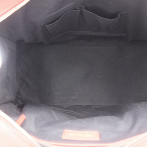 Paris Red Leather Medium Cabas Chyc Tote