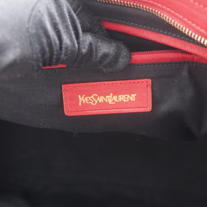 Paris Red Leather Medium Cabas Chyc Tote