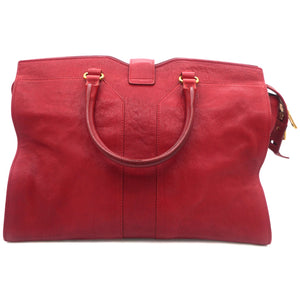 Paris Red Leather Medium Cabas Chyc Tote