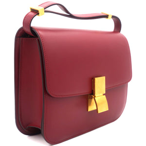 Medium Classic Box Bag Red