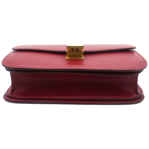 Medium Classic Box Bag Red