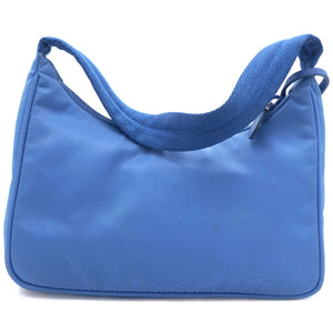 Blue Tessuto Nylon Re-Edition 2000 Bag