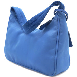 Blue Tessuto Nylon Re-Edition 2000 Bag