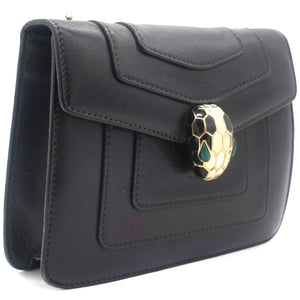 Serpenti Forever Crossbody Bag Black
