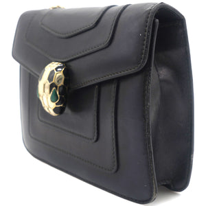 Serpenti Forever Crossbody Bag Black