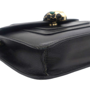 Serpenti Forever Crossbody Bag Black