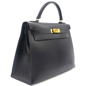 Vintage Box Kelly Sellier 32 Black
