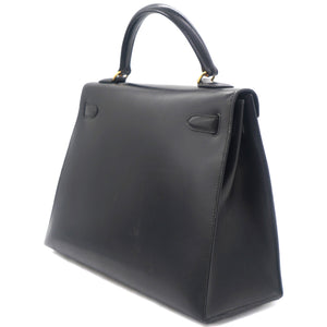 Vintage Box Kelly Sellier 32 Black