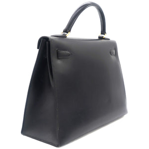 Vintage Box Kelly Sellier 32 Black