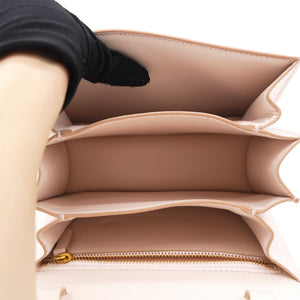Light Pink Calfskin Small Classic Box Flap Bag