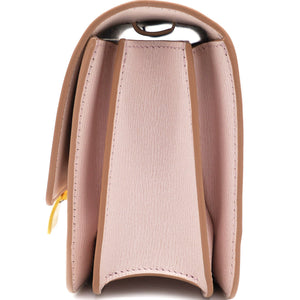 Light Pink Calfskin Small Classic Box Flap Bag
