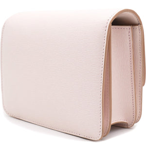 Light Pink Calfskin Small Classic Box Flap Bag