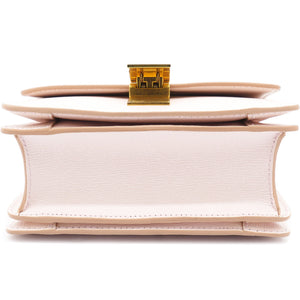 Light Pink Calfskin Small Classic Box Flap Bag