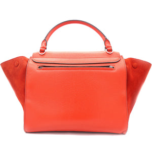 Suede Large Trapeze Blush