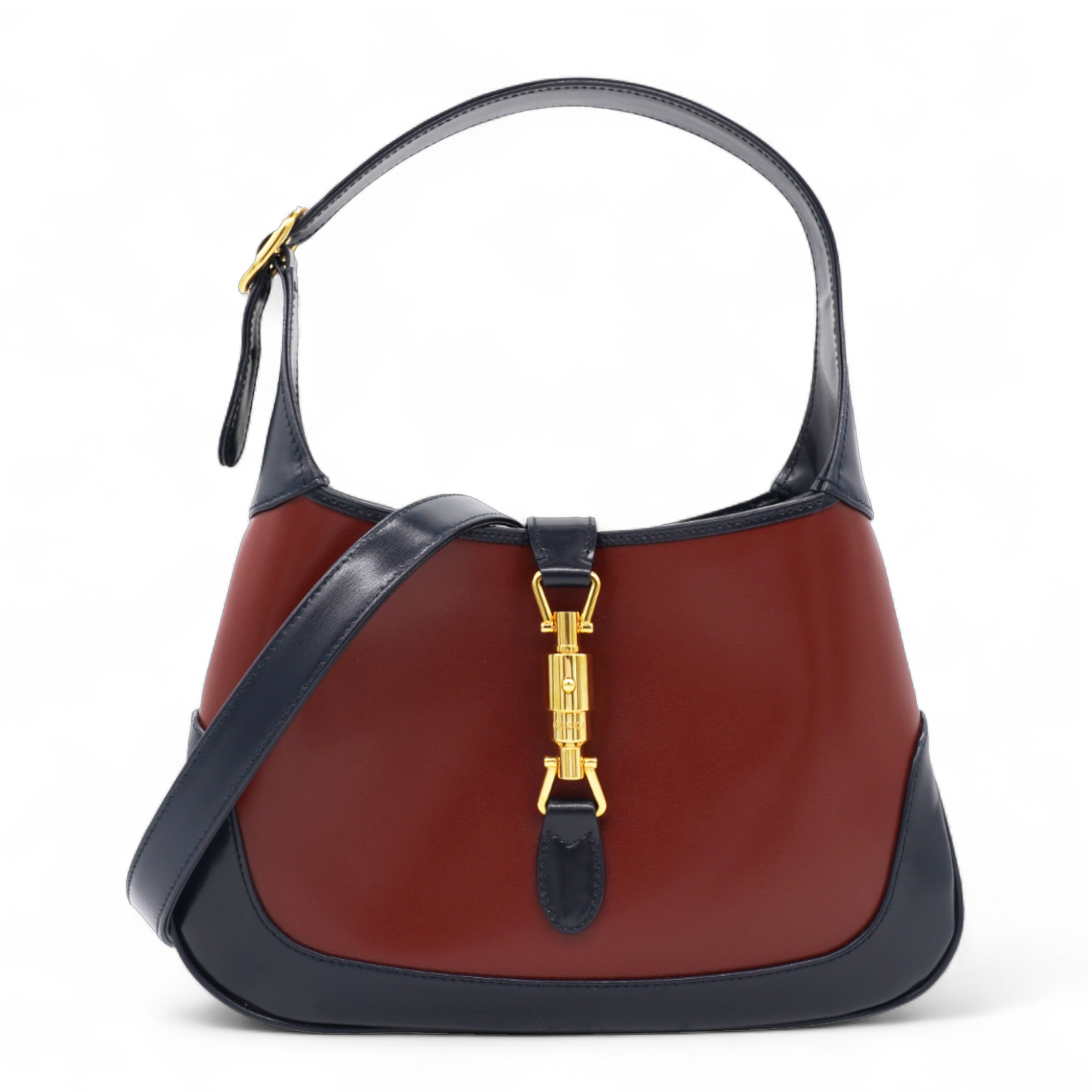 Boarded Dyana Lux Bi-Color Medium Jackie 1961 Hobo Red Mineral Blue