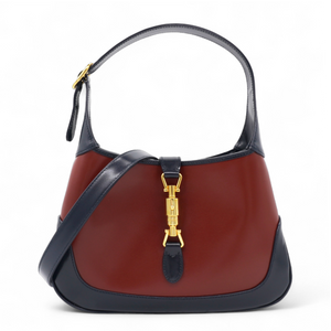 Boarded Dyana Lux Bi-Color Medium Jackie 1961 Hobo Red Mineral Blue