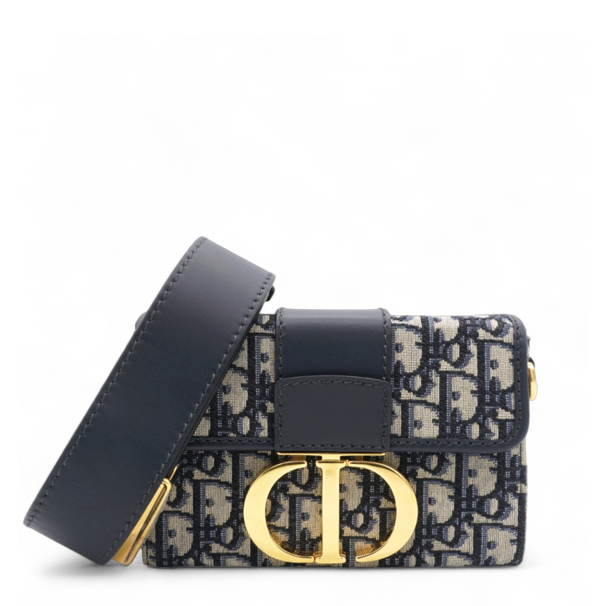 Oblique 30 Montaigne Flap Bag Blue
