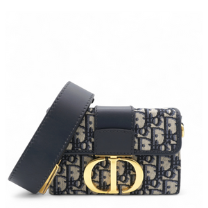 Oblique 30 Montaigne Flap Bag Blue