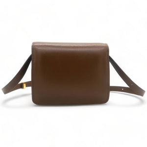 Calfskin Small Classic Box Flap Bag Caramel