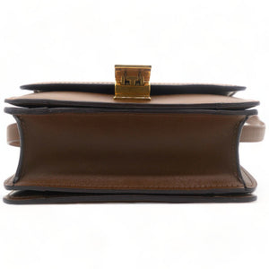 Calfskin Small Classic Box Flap Bag Caramel