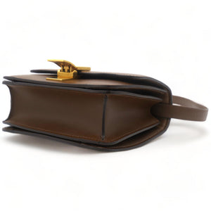 Calfskin Small Classic Box Flap Bag Caramel
