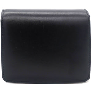 Smooth Calfskin Small Classic Box Flap Black
