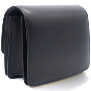 Smooth Calfskin Small Classic Box Flap Black
