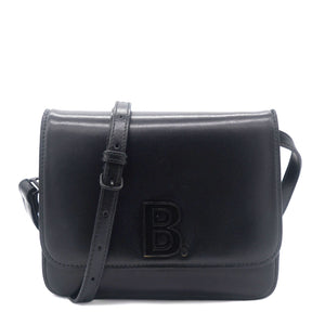 Smooth Calfskin Small B Bag Black