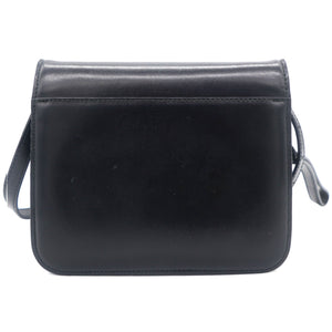 Smooth Calfskin Small B Bag Black
