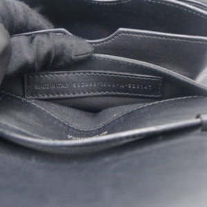 Smooth Calfskin Small B Bag Black