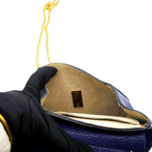 Grained Lambskin Nano Drew Shoulder Bag
