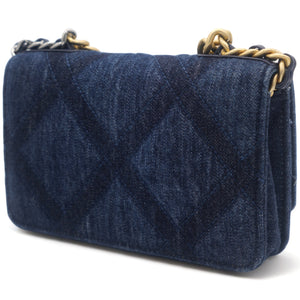 Denim Blue 19 Wallet On Chain