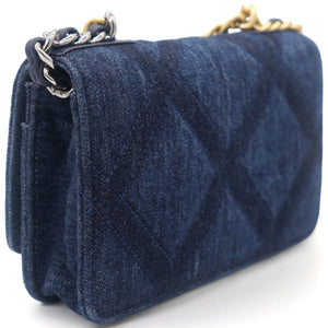 Denim Blue 19 Wallet On Chain