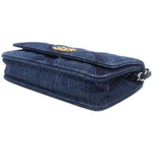 Denim Blue 19 Wallet On Chain