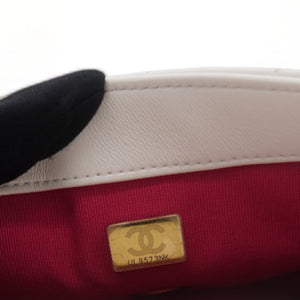 White Mini Quilted Single Flap Bag Shoulder Bag 23s